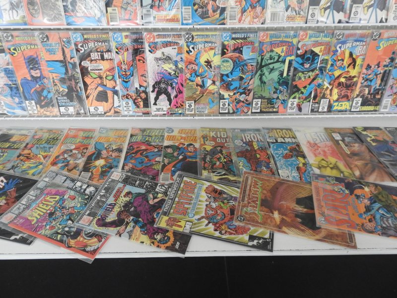 Huge Lot 140+ Comics W/ World's Finest, Unknown Soldier,  +More! Avg FN+...