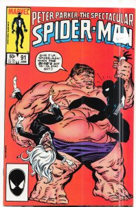 The Spectacular Spider-Man #91 (1984) Spider-Man