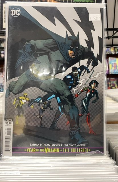 Batman & the Outsiders #5 Variant Cover (2019)