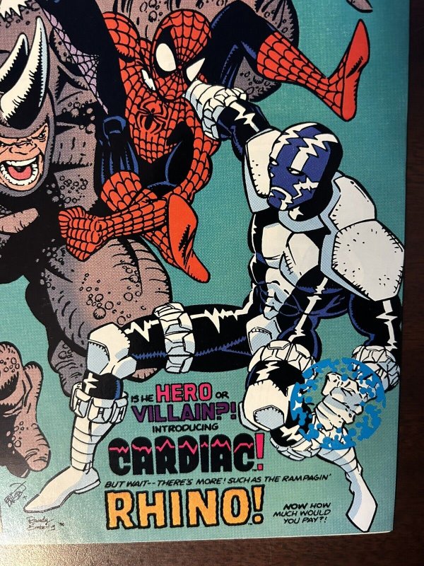 Amazing Spider-Man #344 NM Marvel Comics 1991 Newsstand - 1st App Cletus Kasady