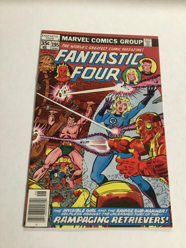 Fantastic Four 195 Nm Near Mint Marvel