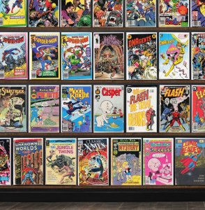 Huge Lot 130+ Comics with Marvel Tales, The Flash, Green Lantern & More!