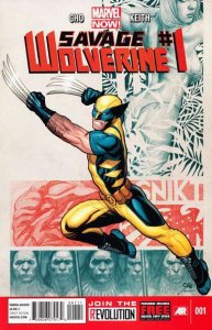 Savage Wolverine #1, NM + (Stock photo)
