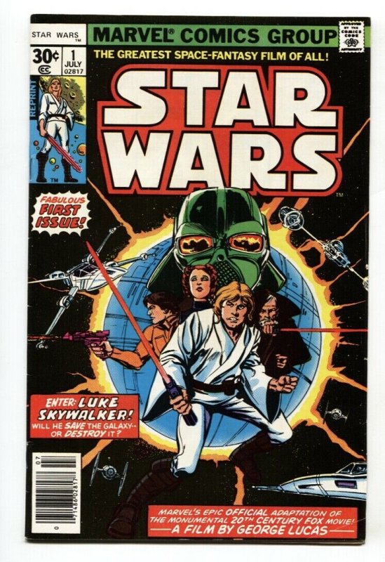 Star Wars #1 1977 - Second print Marvel Key Issue bronze-age VF/NM