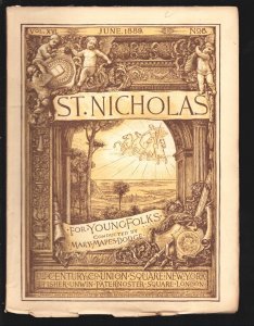 St. Nicholas 6/1889-Century-Alfred Brenon-A.B. Davies-R.B. Birch-Nice art-vin...