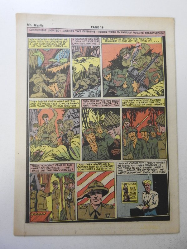 The Spirit #140 (1943) Newsprint Comic Insert Rare!