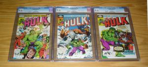 Incredible Hulk #271 272 279 CGC 9.6 1st rocket raccoon guardians of the galaxy