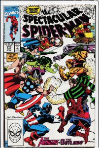 The Spectacular Spider-Man #170 (1990) Spider-Man