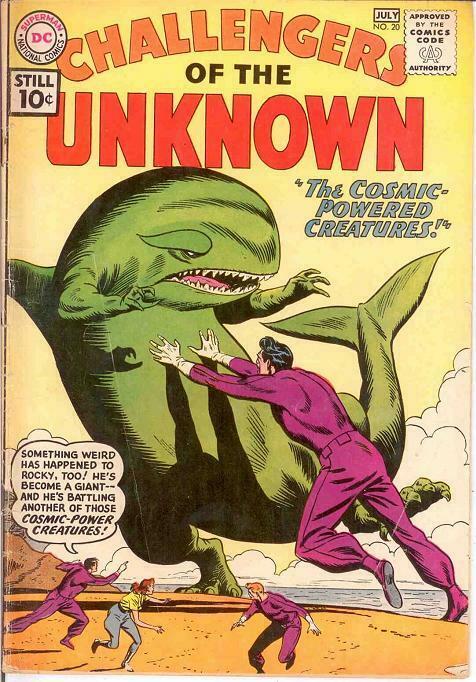 CHALLENGERS OF THE UNKNOWN 20 GOOD July 1961 COMICS BOOK