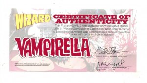 Vengeance of Vampirella #1/2 - Wizard Edition with COA / 1st Print (9.2) 1996