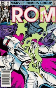 Rom #42 (Newsstand) FN ; Marvel | Spaceknight Joe Jusko Bill Mantlo