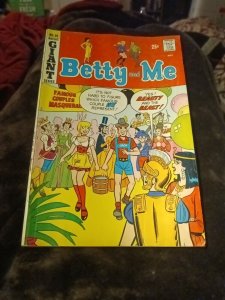 BETTY AND ME #36 ARCHIE GIANT SERIES COMICS Bronze Age 1971 GOOD GIRL ART COVER