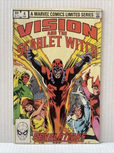 The Vision And The Scarlet Witch  #1 2 3 4 Limited Series 