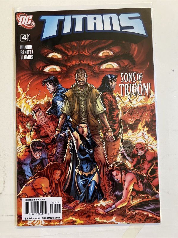 TITANS #1-14 Dc Comics 2008 Save Combine Ship Cyborg Raven Trigon Returns