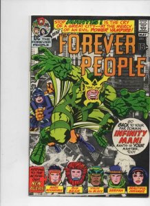 FOREVER PEOPLE #1 2 3 4 5 6 7 8 9 10 11, Jack Kirby, 1971, Darkseid, Signed, HG