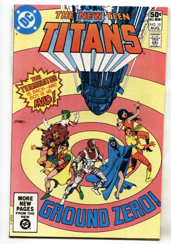 NEW TEEN TITANS #10-- comic book--DEATHSTROKE issue--Comic Book--NM-