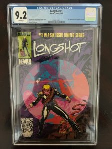 Longshot #1 Direct Edition (1985) - CGC 9.2 - 1st Longshot!