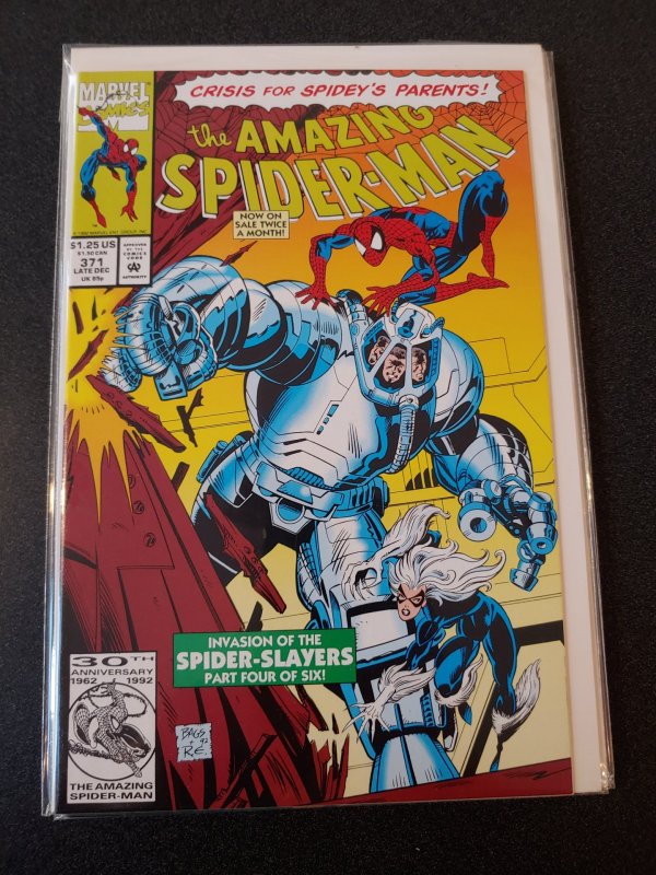 ​The Amazing Spider-Man #371 (Dec 1992, Marvel) Black Cat