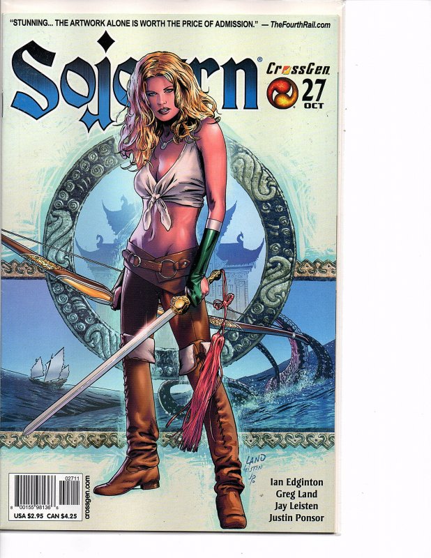 Crossgen Comics Sojourn #27 Greg Land Art