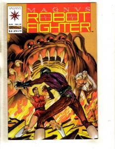 Magnus Robot Fighter # 13 NM Valiant Comic Book Rai Bloodshot Unity MR6