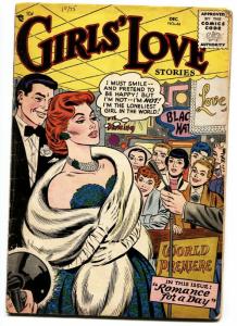 GIRLS LOVE STORIES #44 comic book 1956-ROMANCE FOR A DAY