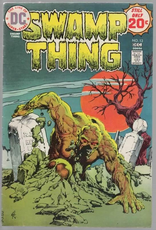 SWAMP THING 13 VG Dec. 1974