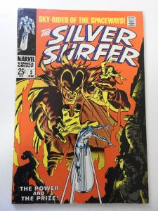 The Silver Surfer #3 (1968) VG+ Condition 1st appearance of Mephisto!