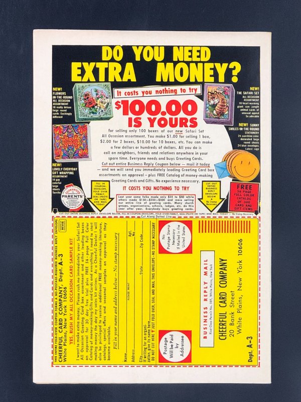 Fantastic Four #121 (1972) Death of Air-Walker