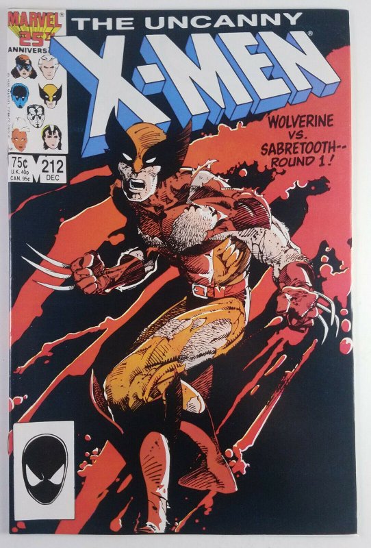 The Uncanny X-Men #212 - Colossus & Kitty Pryde Leaves X-Men - NM+ Marvel 1986