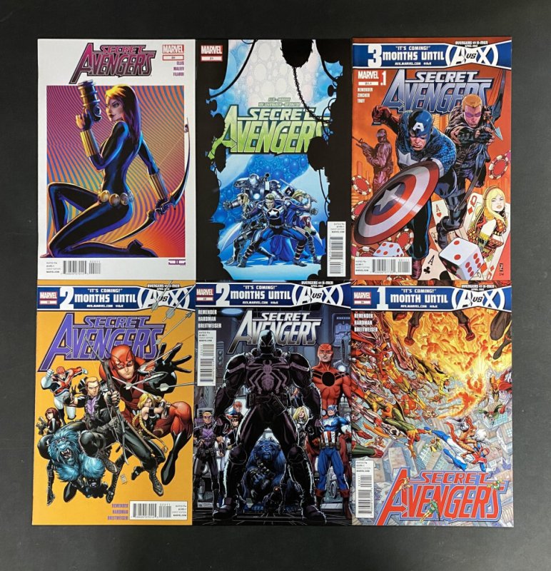 Secret Avengers (2010) #1-39 NM Complete Set