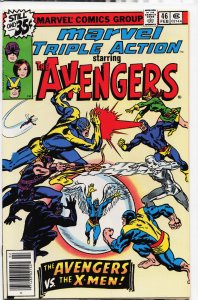Marvel Triple Action #46 (1979) The Avengers