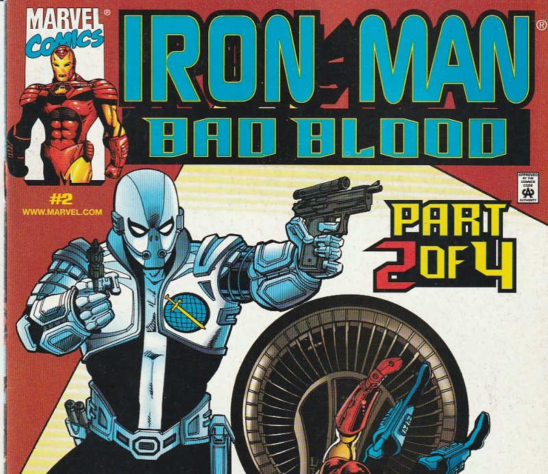 Iron Man – Bad Blood # 1,2,3,4  Justin Hammer's Revenge !!!!