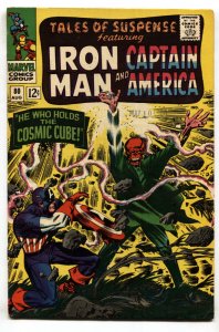 TALES OF SUSPENSE #80--1966--CAPTAIN AMERICA--RED SKULL--comic book