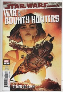 STAR WARS WAR of the BOUNTY HUNTERS #5, Boba Fett 2021 NM more SW's in our store