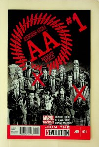 Avengers Arena #1 Marvel Now Dennis Hopeless Kev Walker 2013