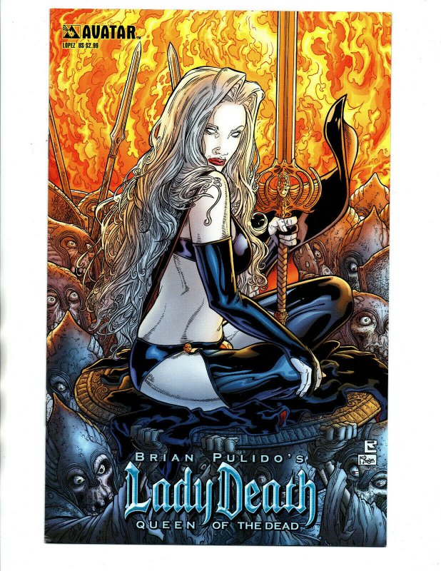Lady Death Queen of the Dead Lopez Variant - 2007 - Avatar - (-NM) 