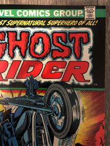Marvel Ghost Rider 1 * 1973 * 1st Series * F/VF * 1st Cameo Son Of Satan *