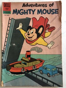 Adventures MightyMouse #155, cover issues but flat