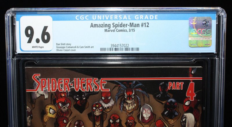 Amazing Spider-Man #12 (CGC 9.6) Olivier Coipel Cover - 2015