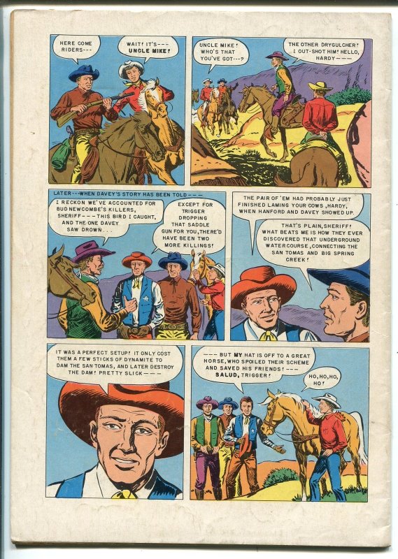 Roy Rogers' Trigger #9  1953 - Dell  -FN- - Comic Book