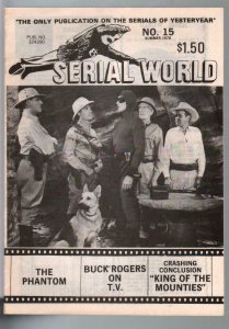 Serial World #15 1978-The Phantom-Buck Rogers-limited distribution-FN