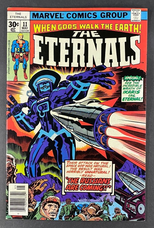Eternals (1976) #11 VF+ (8.5) 1st App Aginar Druig Kingo Sunen Jack Kirby Art