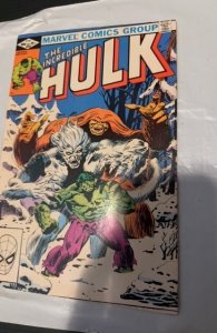 The Incredible Hulk #272 (1982)Wendigo/Sasquatch/Hulk foxxing