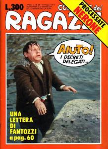 Una lettera di Fantozzi