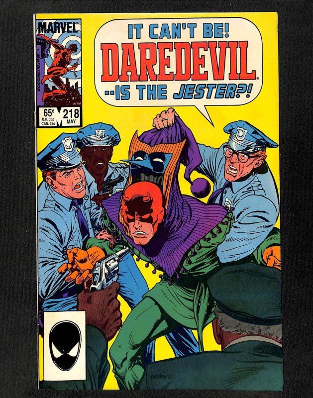 Daredevil #218 Owl! The Trap is Sprung!