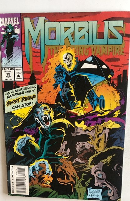Morbius: The Living Vampire #15 (1993)