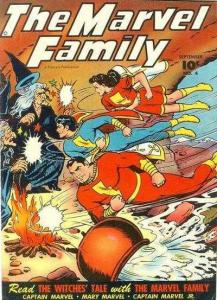 The Marvel Family in the Witch's Tale