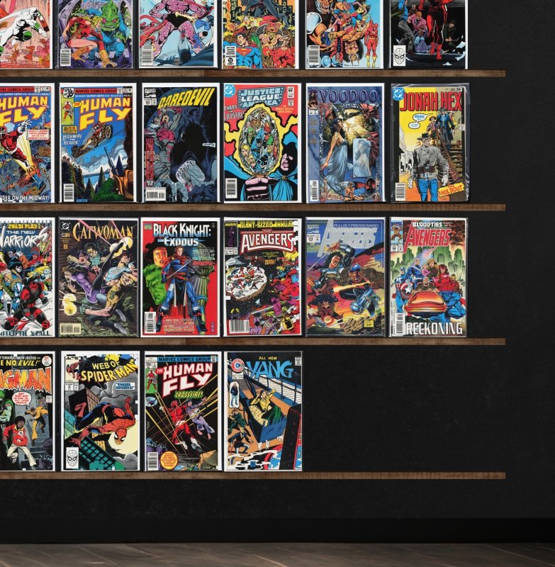 Huge Lot 150+ Comics with Web Of Spider-Man, The Avengers & More!