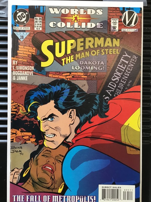 Superman: The Man of Steel #35 (1994)