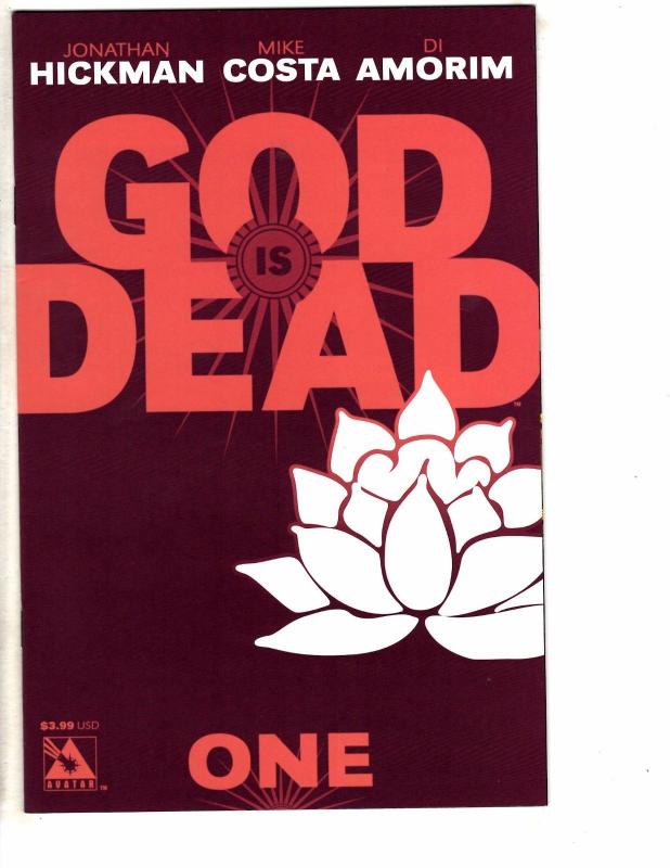 God Is Dead # 1 NM 1st Print Avatar Press Comic Book Jonathan Hickman Costa MS21